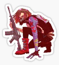 Punk!Winter Soldier Sticker