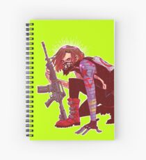 Punk!Winter Soldier Spiral Notebook