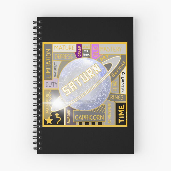 Item preview, Saturn Planet Ruler of Capricorn designed and sold by Starzology.