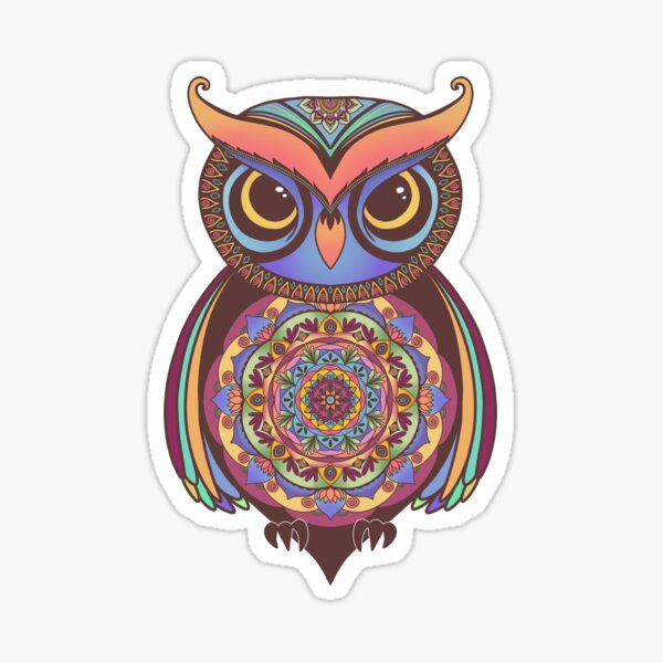 Item preview, Mandala Owl designed and sold by Luise Kocsis.