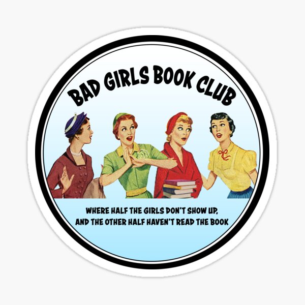 Bad Girls Book Club Sticker