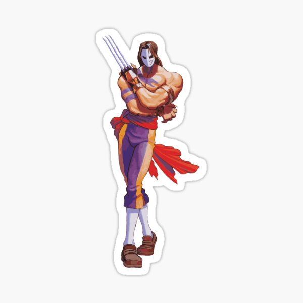 Vega Sticker  Street Fighter II – AJTouch