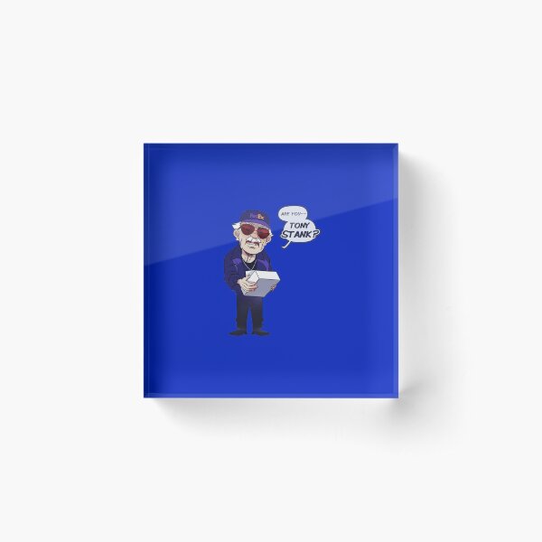 Are You Tony Stank? Acrylic Block
