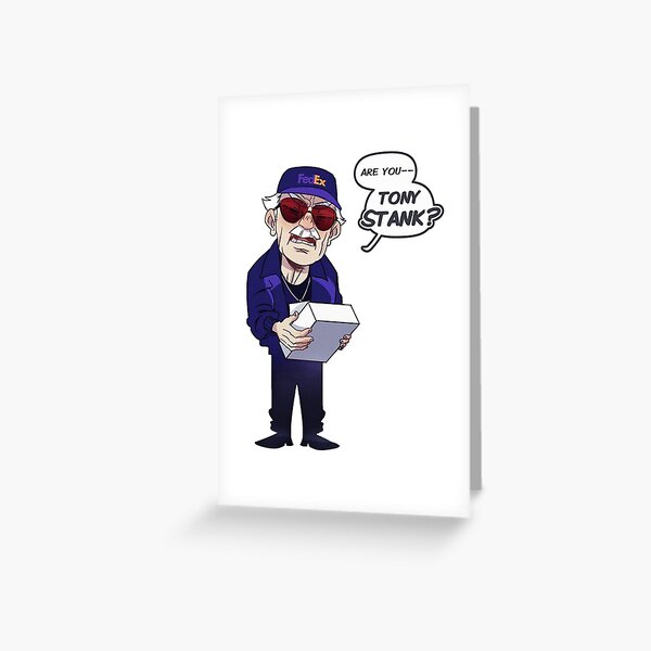 Are You Tony Stank? Greeting Card