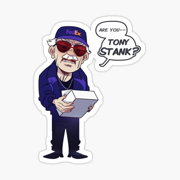 Are You Tony Stank? Sticker