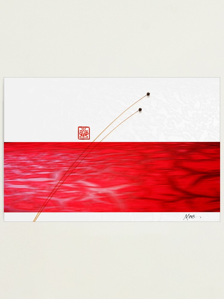 Alternate view of 2 in a red Sea Photographic Print