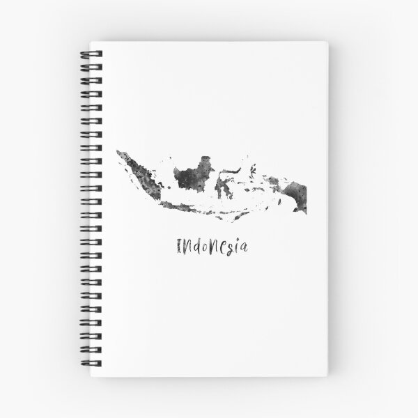 Item preview, Indonesia map, Indonesia designed and sold by Rosaliartbook.