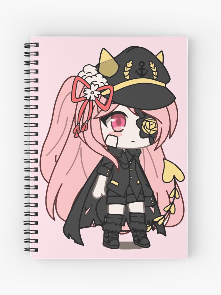 Cookie Gacha Life Spiral Notebook Ruled Line 