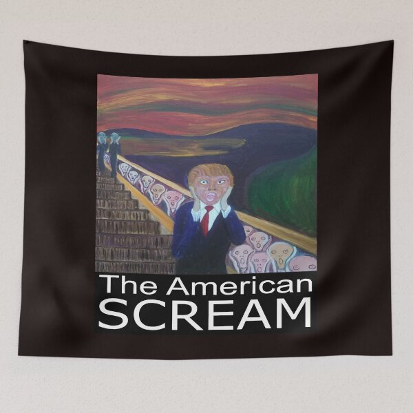 Item preview, Trump represents The American Scream designed and sold by williamrhicks.