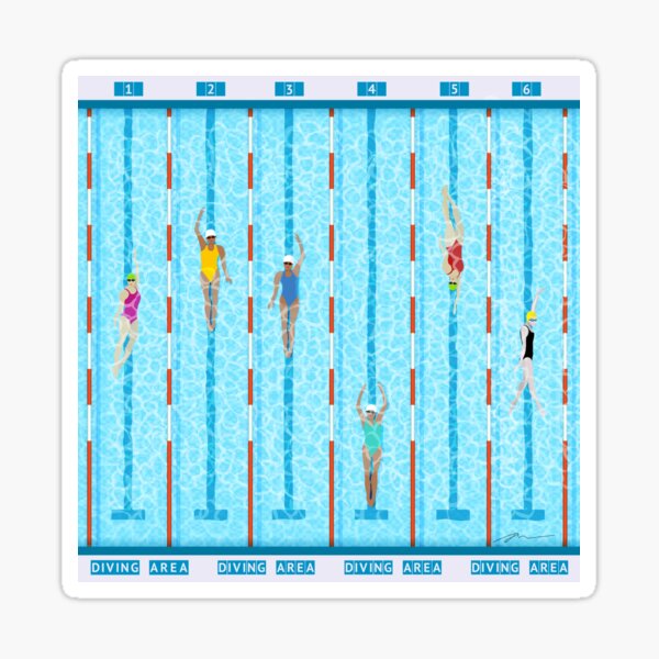 Item preview, SWIMMERS designed and sold by Urbaun.