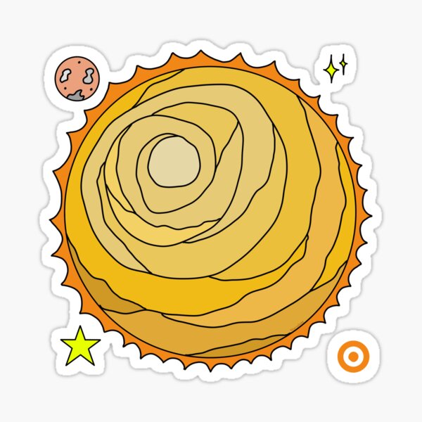 The Sun - Stickers Sticker