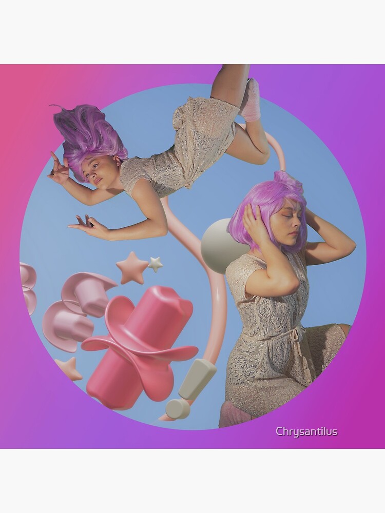 Thumbnail 4 of 4, Clock, Cowgirl Groove Clock designed and sold by Chrysantilus ᴍᴇʀᴄʜ.