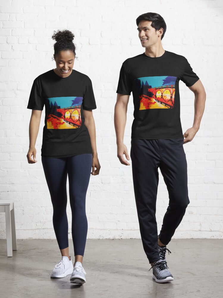 Thumbnail 1 of 7, Active T-Shirt, Unnamed Bridge Work designed and sold by RevScarecrow.