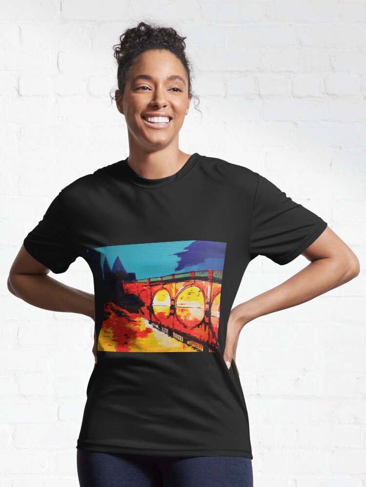 Thumbnail 6 of 7, Active T-Shirt, Unnamed Bridge Work designed and sold by RevScarecrow.