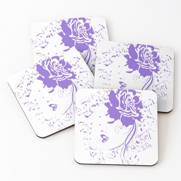 Artikelvorschau, Lila Vintage Flower Lady entworfen und verkauft von livianasgifts.
