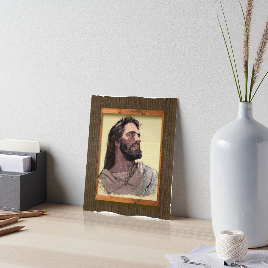 "RICHARD HOOK'S JESUS FRAMED" Art Board Print for Sale by TimForder