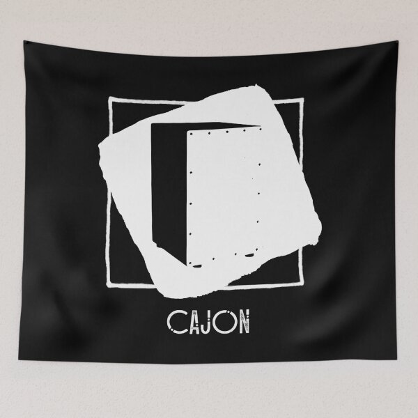 Item preview, Cajon Logo (White) designed and sold by Vuriah-Tee.