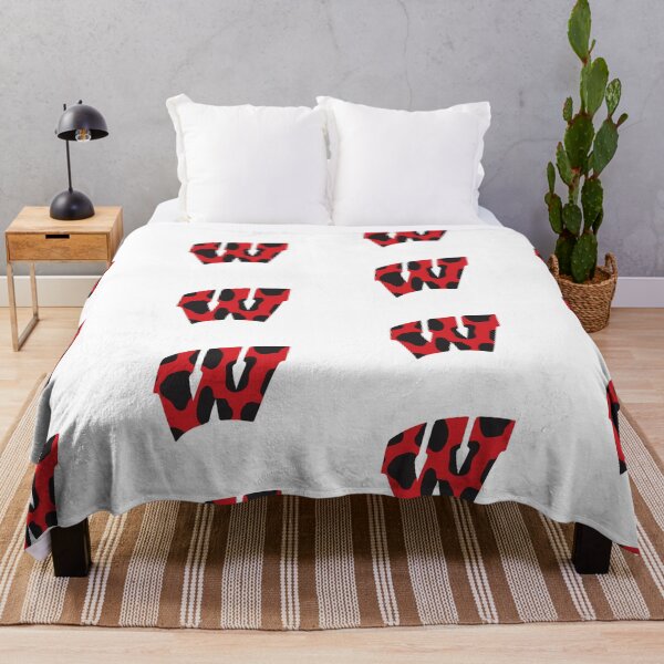Item preview, Cow Print UW Madison logo designed and sold by annieclaypool.