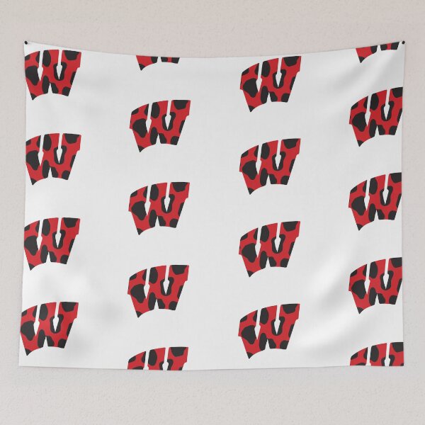 Item preview, Cow Print UW Madison logo designed and sold by annieclaypool.