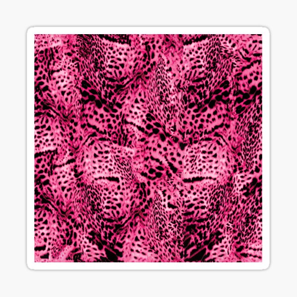 Pink Snakeskin Sticker