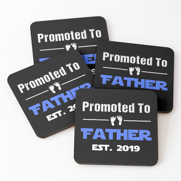 Item preview, New Dad Quote Promoted To Fathers Day 2019 Daddy Baby First design designed and sold by CreatedByHeidi.