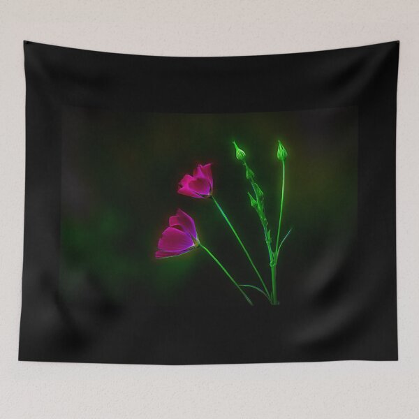 Item preview, Glowing Wine Cups Wildflowers designed and sold by Debra Martz.