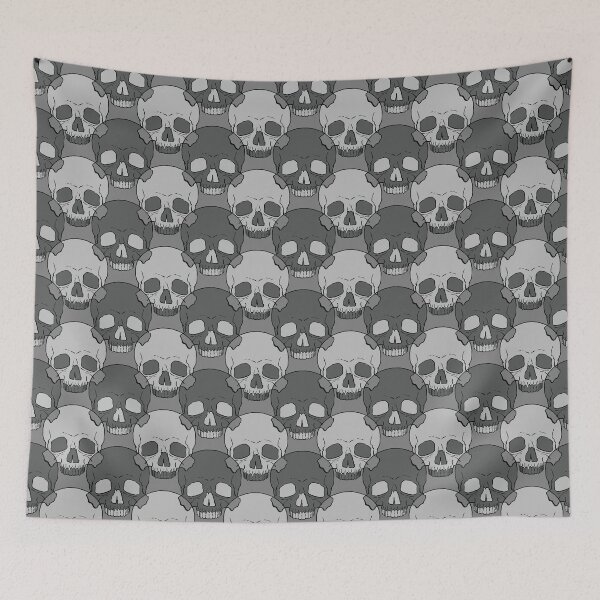 Item preview, Greyscale Skulls designed and sold by cevarra.