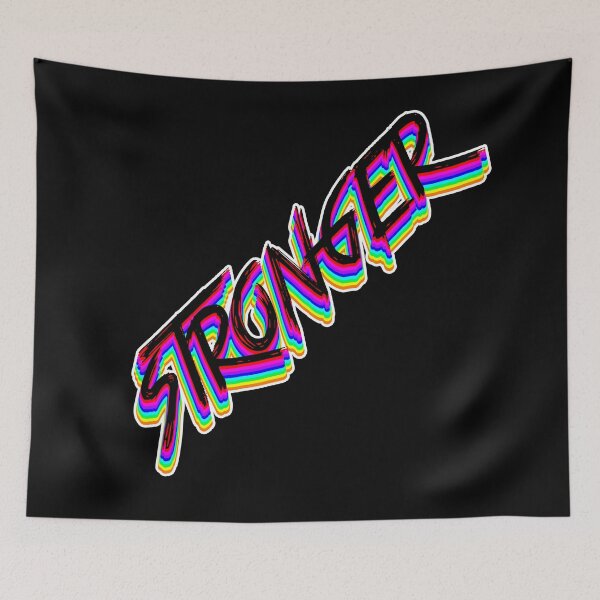 Item preview, Stronger - Rainbow Aesthetic designed and sold by XaviiKinz.