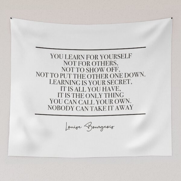 Item preview, You learn for yourself not for others (black) designed and sold by didijuca.