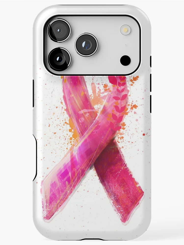 Thumbnail 1 of 4, iPhone Case, Pink Ribbon designed and sold by erdavid.