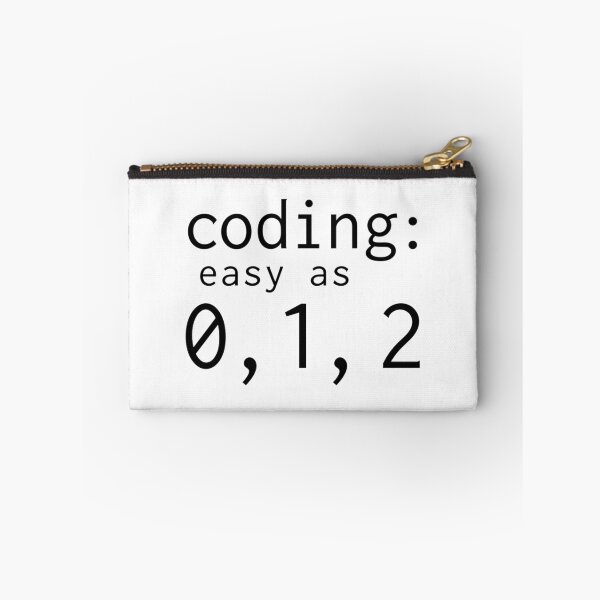 Item preview, Coding: easy as 0, 1, 2 designed and sold by oohnah.