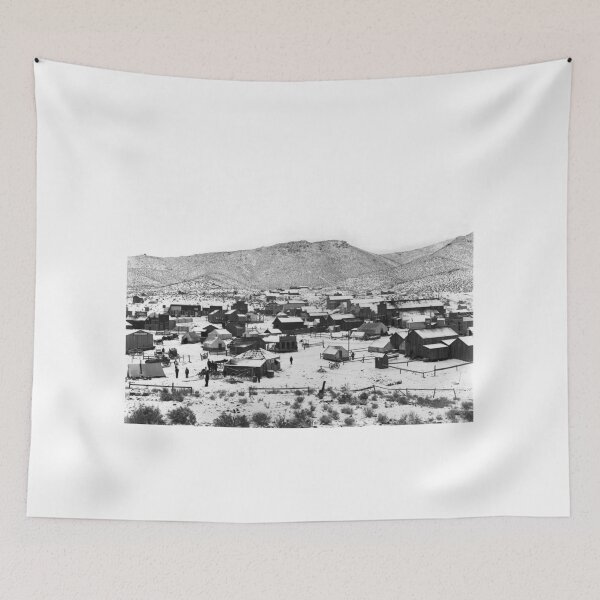 Item preview, Randsburg California Mine Camp In Winter circa 1900 designed and sold by BritishYank.