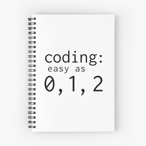 Item preview, Coding: easy as 0, 1, 2 designed and sold by oohnah.