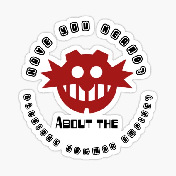 Eggman Empire Sticker