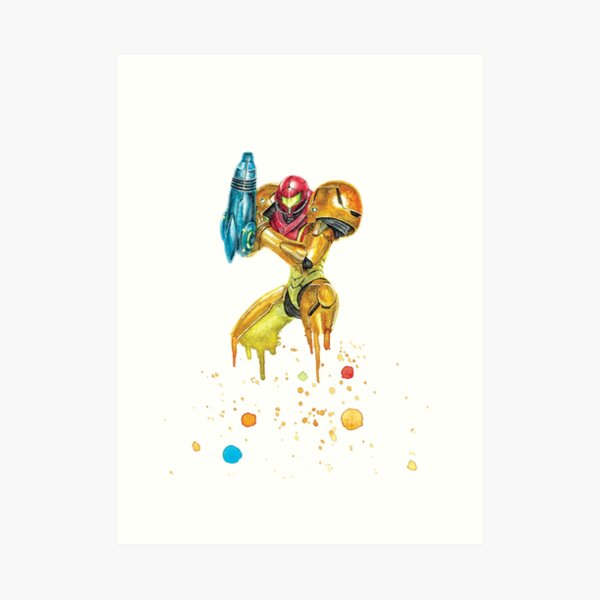 Samus Aran Art Print
