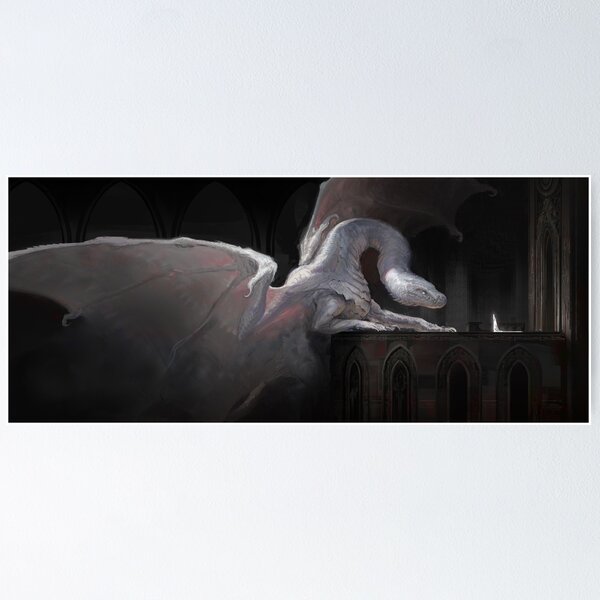 White Dragon Poster
