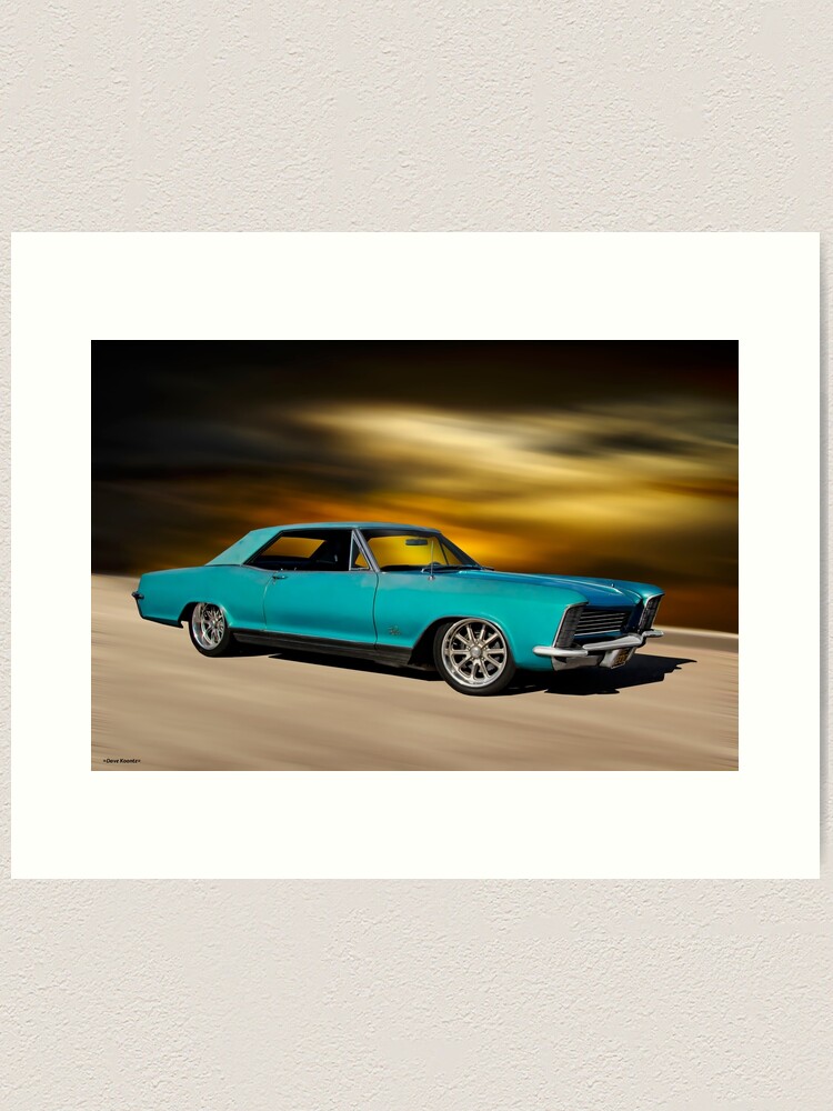 1963 Buick Riviera Custom 2B | Art Print