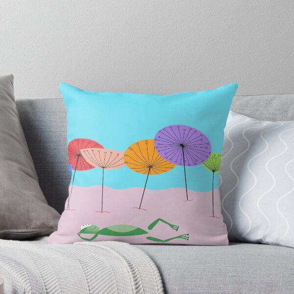 Item preview, Retro Swimming Frog designed and sold by FabPosters4Less.