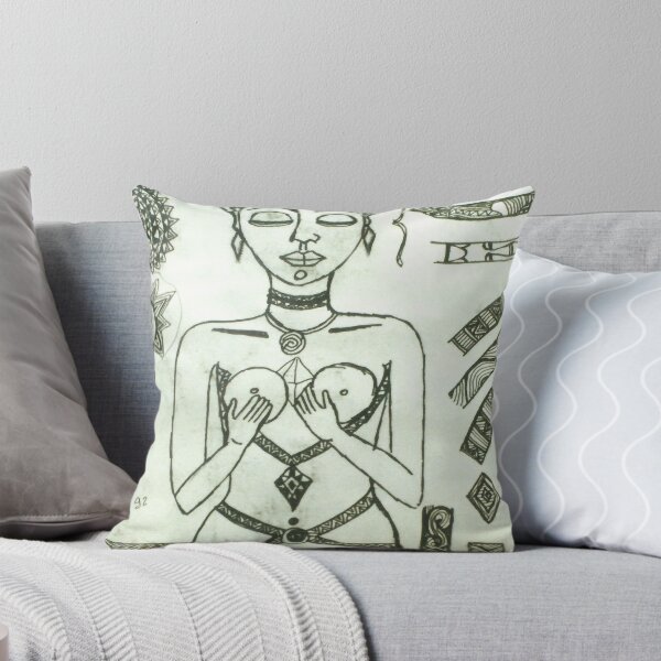Item preview, Study to The priestess of the (o)cult  designed and sold by Madalena Lobao-Tello.