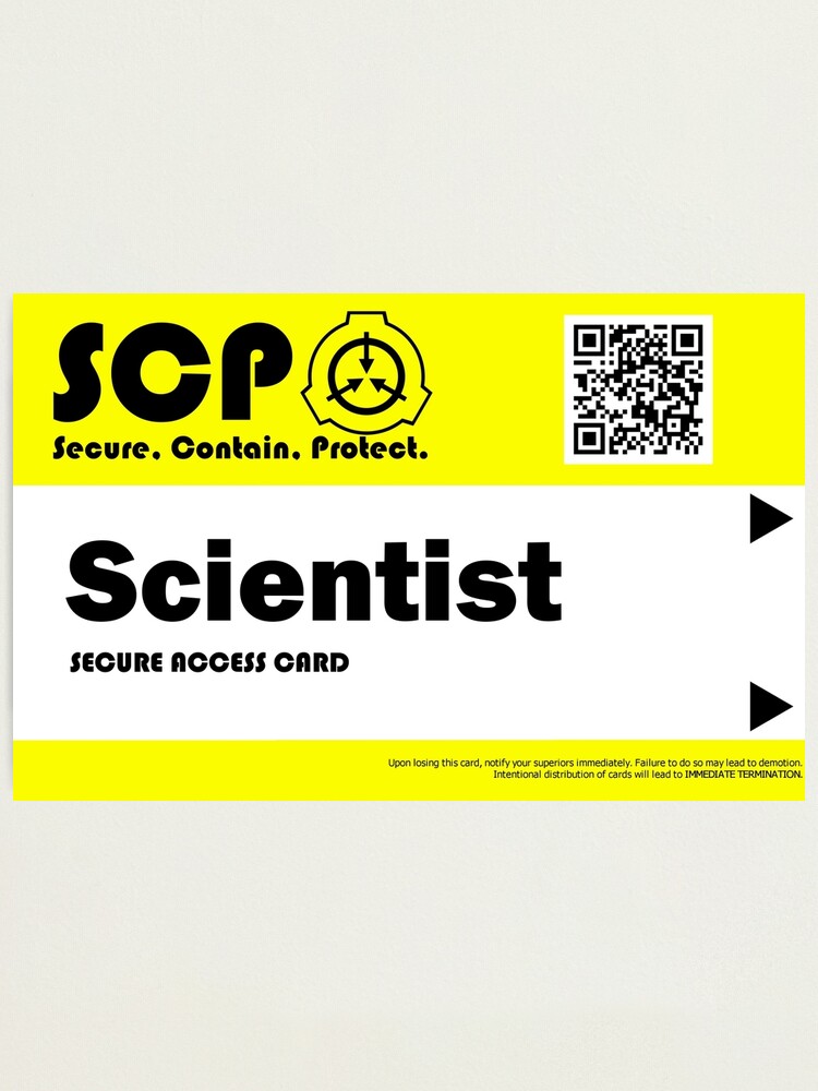 Scp Keycards