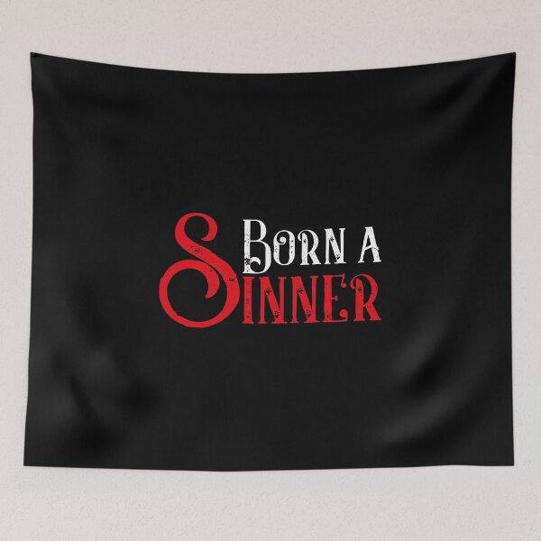 Item preview, Born A Sinner designed and sold by Akram96.