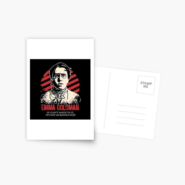Emma Goldman Postcards Redbubble