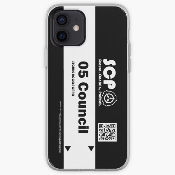 SCP 05 keycard iPhone Soft Case