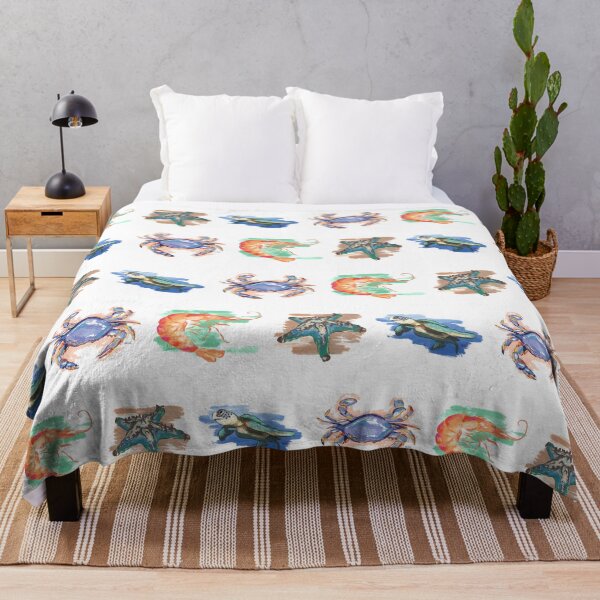 Item preview, Sea Life Collage - Perfect for a Beach House designed and sold by West Sanders.