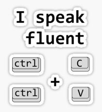 Copy And Paste Stickers | Redbubble