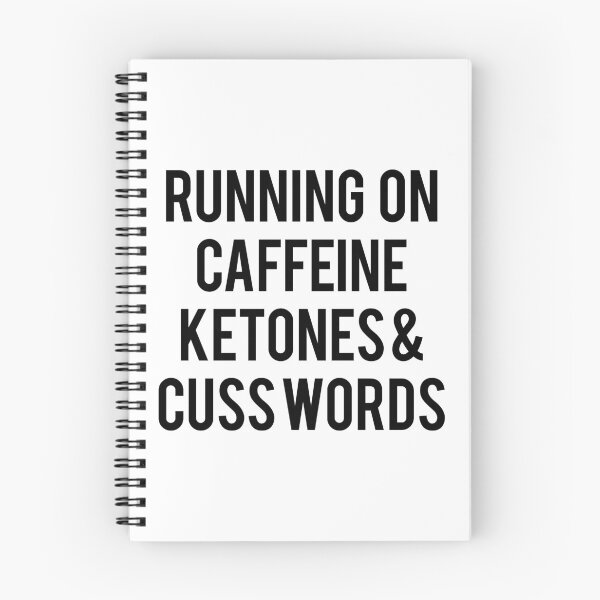 Item preview, Running on Caffeine designed and sold by FontfulDesigns.