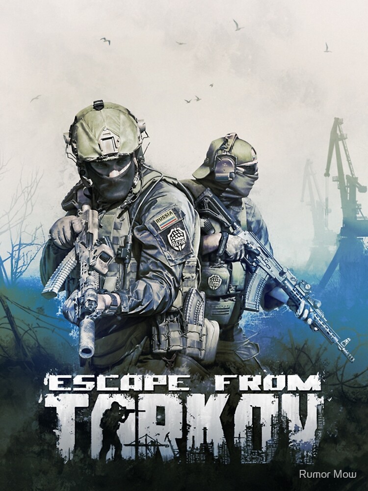 Discover Escape From Tarkov Soldiers Premium Matte Vertical Poster
