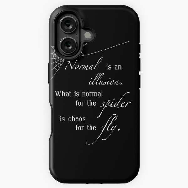Aperçu de l'œuvre La normale est une illusion - Morticia Addams créée et vendue par OutlineArt.