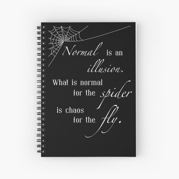 Artikel-Vorschau von Normal ist eine Illusion – Morticia Addams, designt und verkauft von OutlineArt.