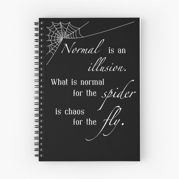 Item preview, Normal is an Illusion - Morticia Addams designed and sold by OutlineArt.